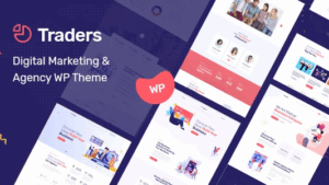 Traders v1.0 Digital Marketing & Agency WordPress Theme