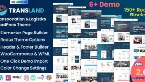 Transland (v2.3.0) Transportation & Logistics WordPress Theme