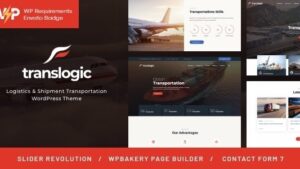 Translogic (v1.2.10) Logistics & Shipment Transportation WordPress Theme