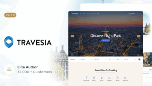 Travesia (v1.1.15) A Travel Agency WordPress Theme