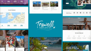 Trawell – Travel Blog Elementor Template Kit