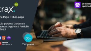 Trax (v1.4) One Page Parallax