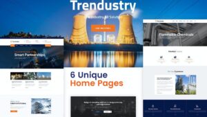 Trendustry v1.1.3 Industrial & Manufacturing WordPress Theme