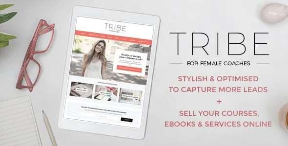 Tribe (v1.7.3) Feminine Coach WordPress Theme