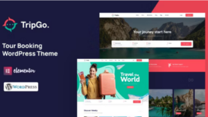 Tripgo (v1.5.0) Tour Booking WordPress Theme