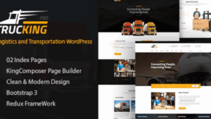 Trucking v1.28 Logistics and Transportation WordPress Theme