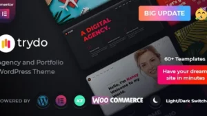 Trydo (v1.6.4) Creative Agency & Portfolio WordPress Theme
