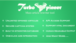 Turbo Spinner: Article Rewriter v1.8