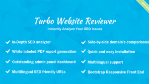 Turbo Website Reviewer (v3.2) In-depth SEO Analysis Tool [Activated]