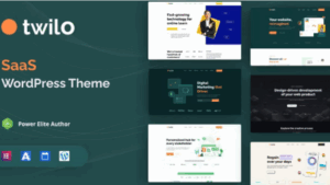 Twilo v1.0.1 SaaS Landing Page