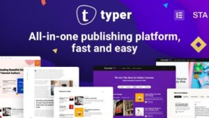 Typer (v1.40.0) Amazing Blog and Multi Author Publishing Theme