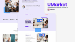 UMarket - Digital Marketing Elementor Template Kit