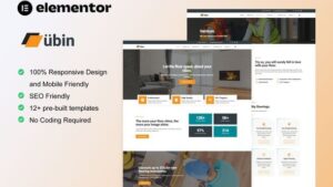 Ubin - Flooring Service Elementor Template Kit
