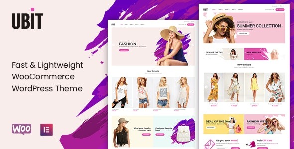 Ubit v1.5.6 Fashion Store WooCommerce Theme