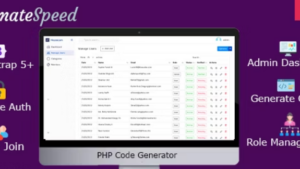 UltimateSpeed PHP Code Generator Pro v5.8