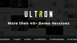 Ultron v1.5 Responsive Multipurpose Joomla Template