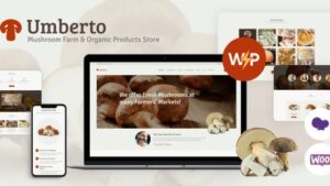 Umberto (v1.2.10) Mushroom Farm & Organic Products Store Theme