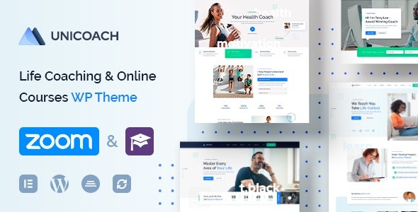 UniCoach v1.1.12 Multipurpose UpSkill WordPress Theme (Activated)