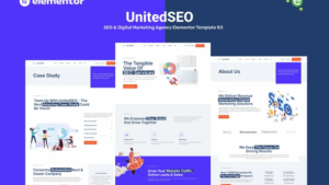 UnitedSEO - SEO and Digital Marketing Agency Elementor Template Kit