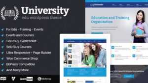 University (v2.1.5) Education, Event and Course Theme