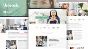 Unleash - Life Coach Elementor Template Kit