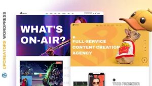 UpCreators v1.0 Digital Creators WordPress Theme
