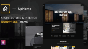 UpHome v4.0.1 Modern Architecture WordPress Theme