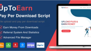 [Activated] UpToEarn (v1.3) File Upload And Pay Per Download Script (SAAS Ready)