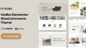 VEDBO (v1.1.2) Elementor WooCommerce Theme
