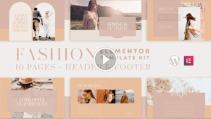 Valentina - WooCommerce Elementor Template Kit