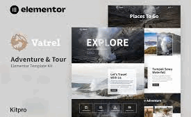 Vatrel - Adventure & Tour Elementor Template Kit