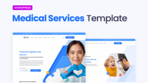 Vaxi – Covid-19 Vaccination & Health Services Elementor Template Kit