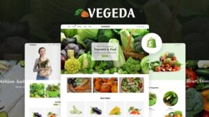 Vegeda v1.0 Vegetables And Organic Food Shopify Theme