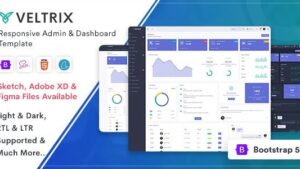Veltrix v5.0.0 Admin & Dashboard Template