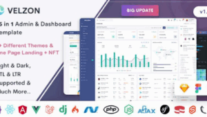 Velzon (v4.2) Admin & Dashboard Template + Startkit Outer Link (9.9 GB Direct Download)