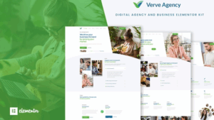 Verve - Creative & Business Elementor Template Kit