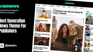 Vibenews (27 August 2025) Digital News Magazine Theme