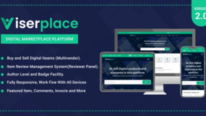 Fixed* ViserPlace v2.1 Digital Marketplace Platform