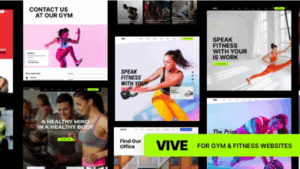 Vive (v1.4.3) Fitness Gym WordPress [Activated]