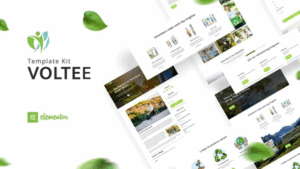 Voltee - Volunteering Service Elementor Template Kit