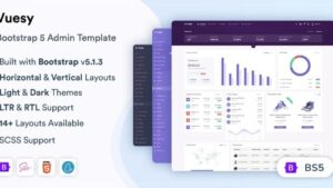 Vuesy (v.1.3.0) Admin & Dashboard Template
