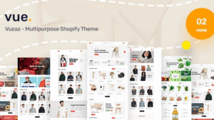 Vuzaz - Minimal eCommerce Shopify Theme