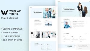 WON v1.2.5 Creative Minimal WordPress Theme
