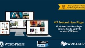 WP Featured News Pro v2.0.0 Custom Posts Listing Plugin