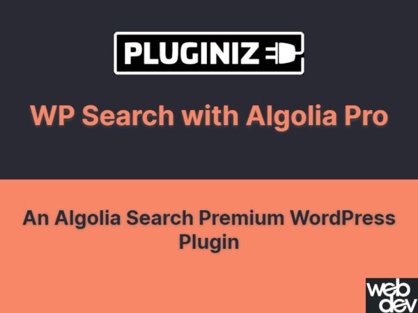 WP Search with Algolia Pro v1.4.1