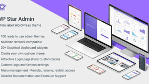 WP Star v1.3 White Label WordPress Admin Theme