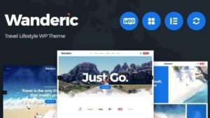 Wanderic (v1.0.10) Travel Blog & Lifestyle WordPress Theme