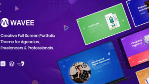 Wavee (v1.3.4) Creative Portfolio WordPress Theme
