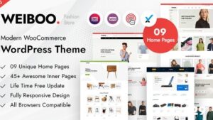 Weiboo (v1.1.1) Multipurpose WooCommerce Theme