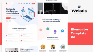 Wekala - Agency Elementor Template Kit